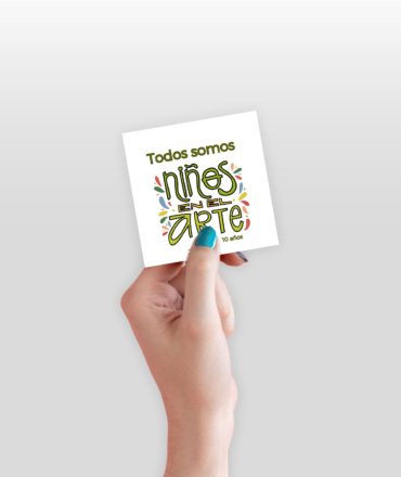 Bumper sticker para auto